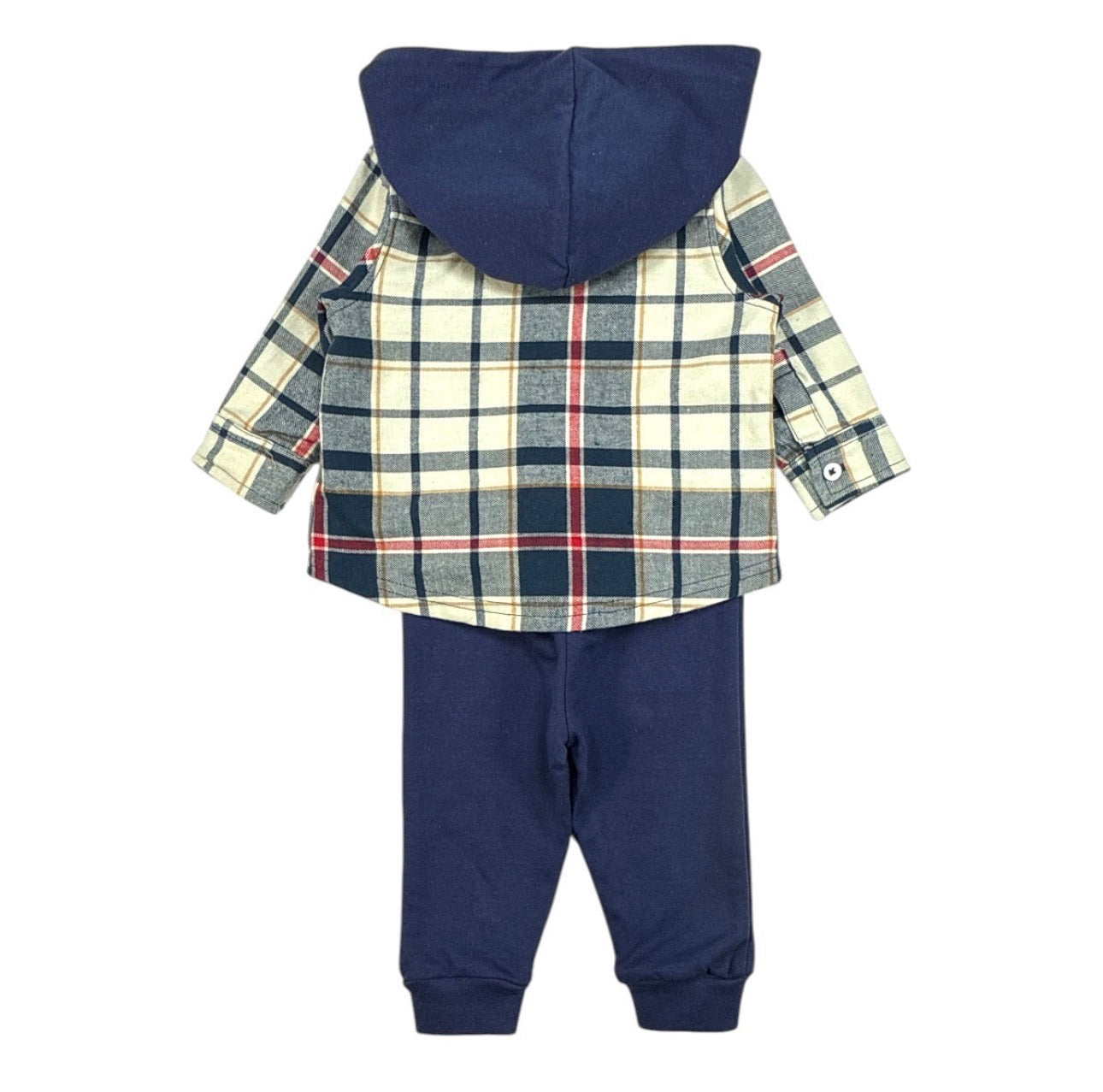 Disney Mickey Mouse Kinder Set 2-teilig – 100% Baumwolle, Kapuzenhemd & Hose