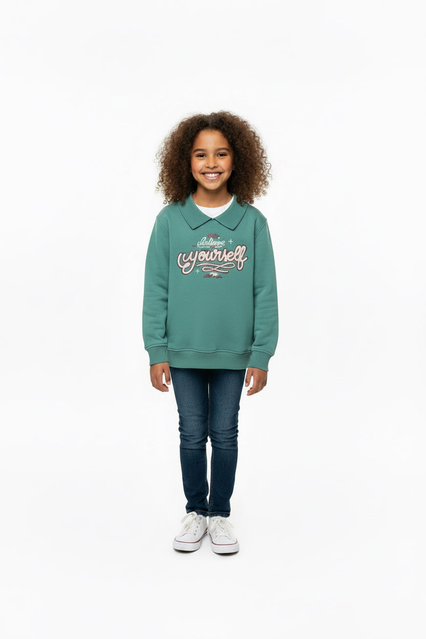 Lee Cooper  Kinder-Sweatshirt mit leicht angerauter Innenseite
