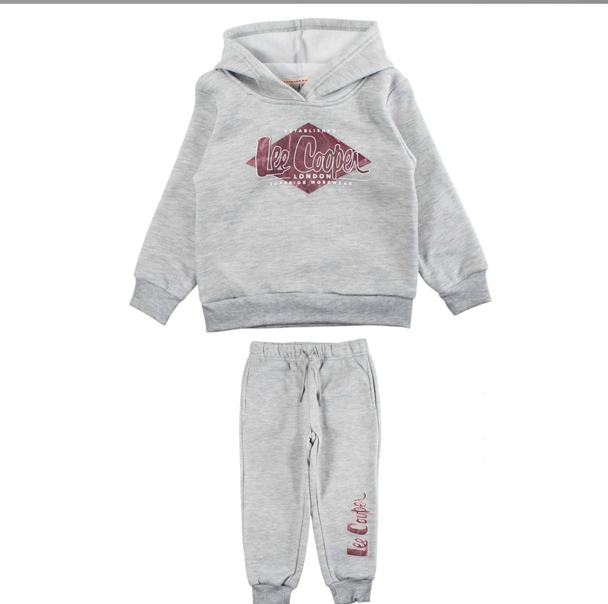 Lee Cooper Süßer Mädchen-Zweiteiler mit Glitzer