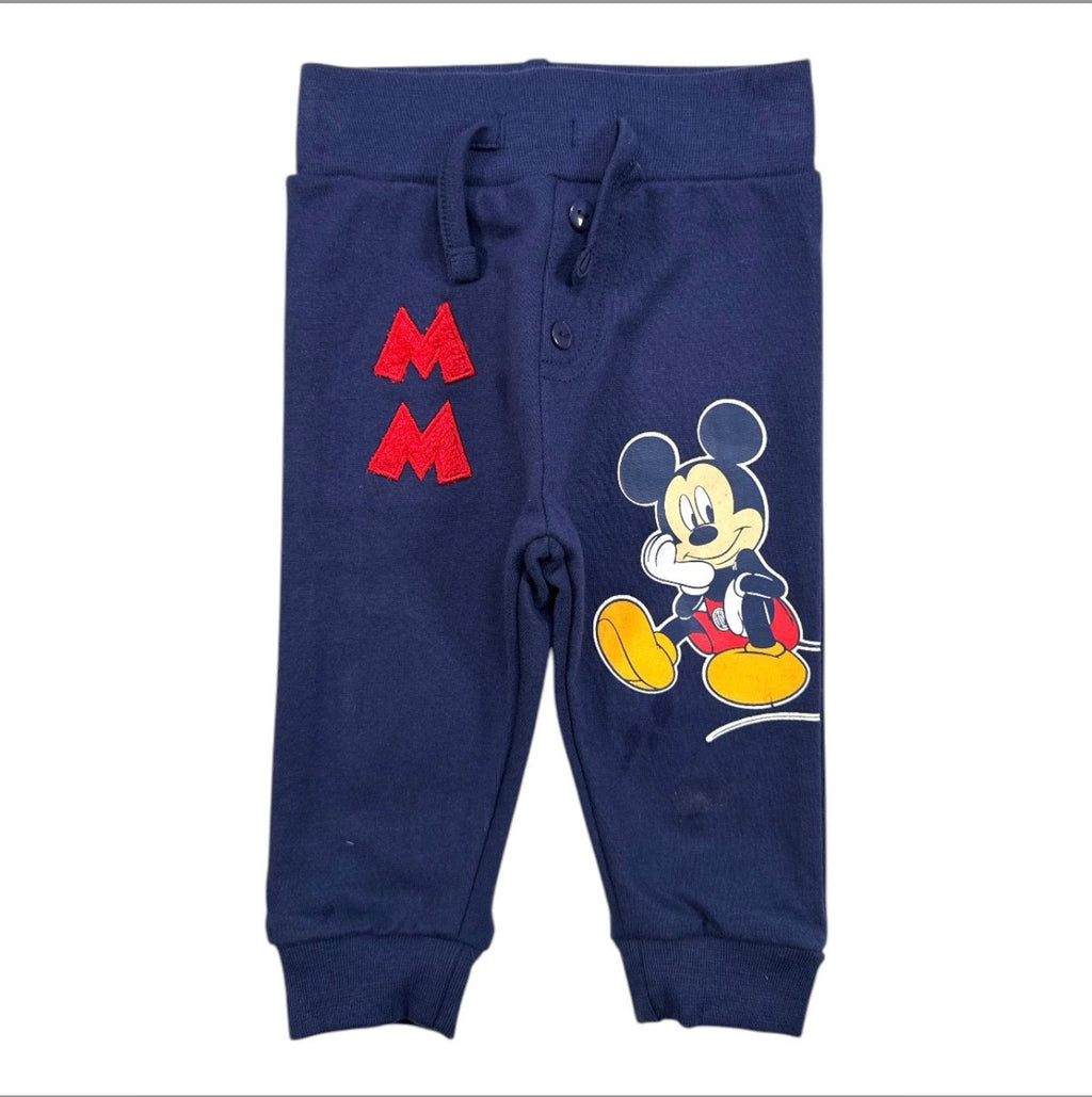 Disney Mickey Mouse Kinder Set 2-teilig – 100% Baumwolle, Kapuzenhemd & Hose