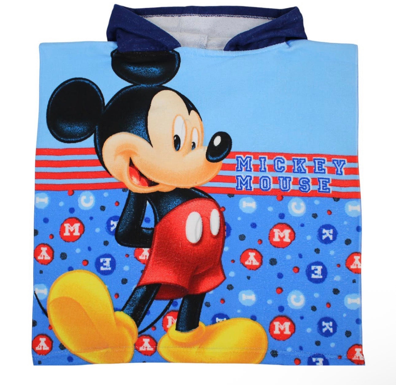 Mickey Mouse Poncho 50 x 100 cm