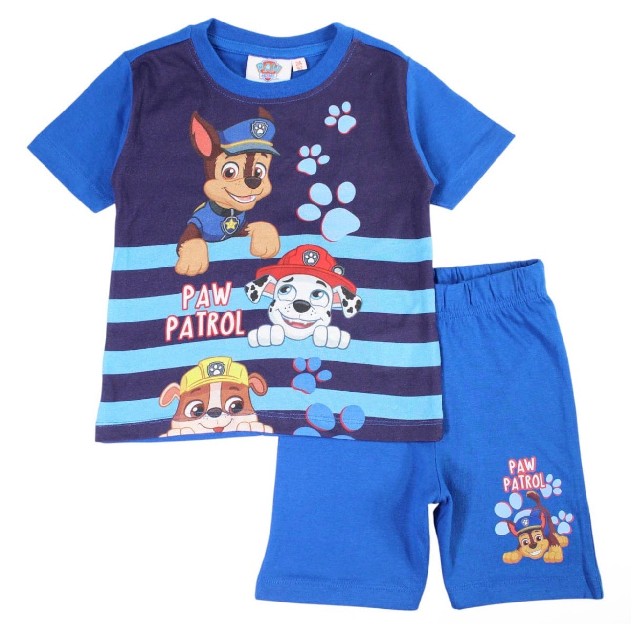 Paw Patrol 2er Set hell blau